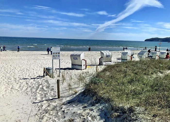 Strandvilla Seeadler Hinter Düne Und Apartment Binz